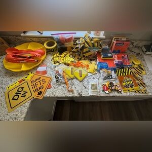 Construction Party Decor